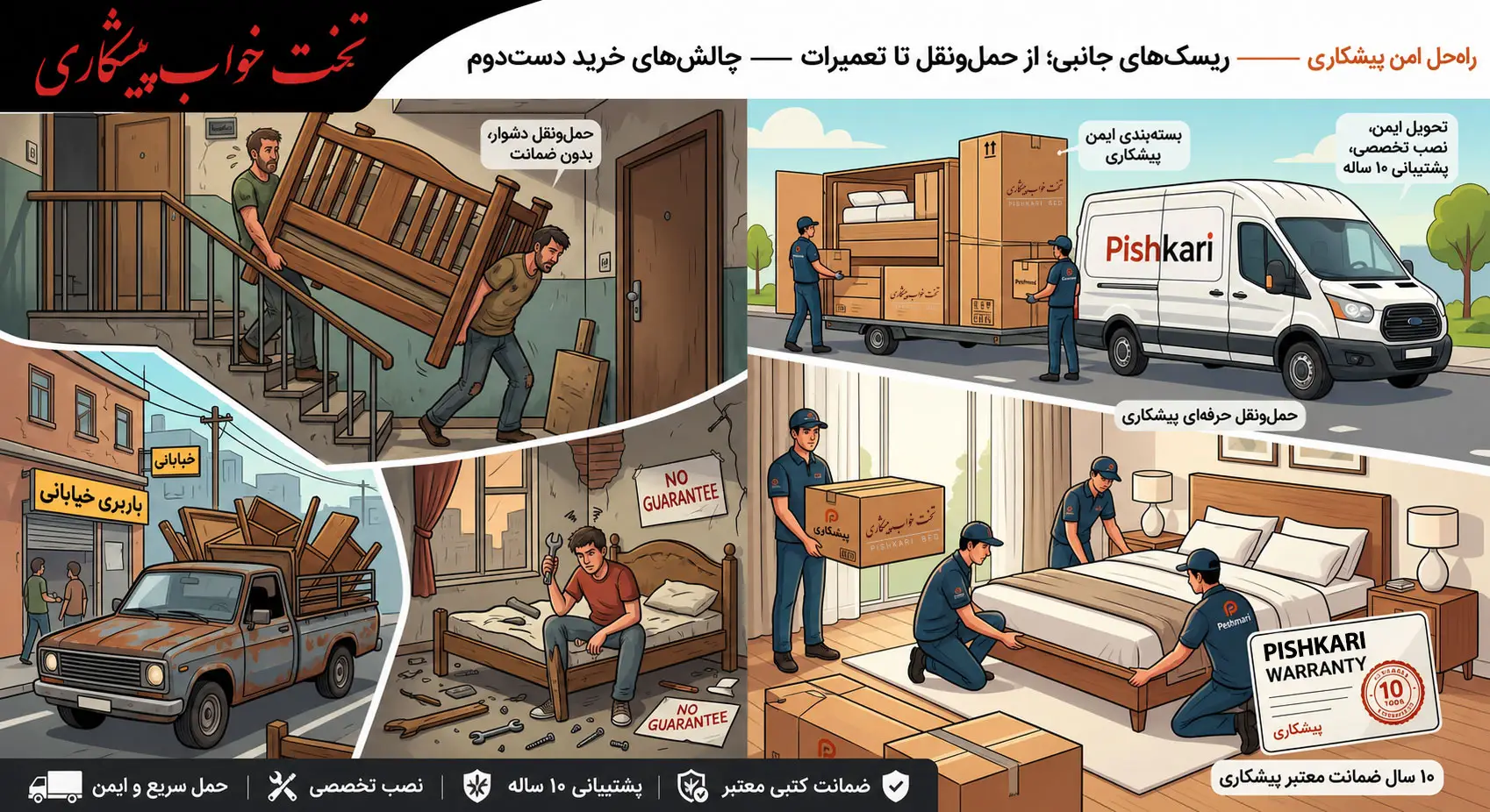 ریسک&zwnj;های جانبی؛ از حمل&zwnj;ونقل تا تعمیرات
