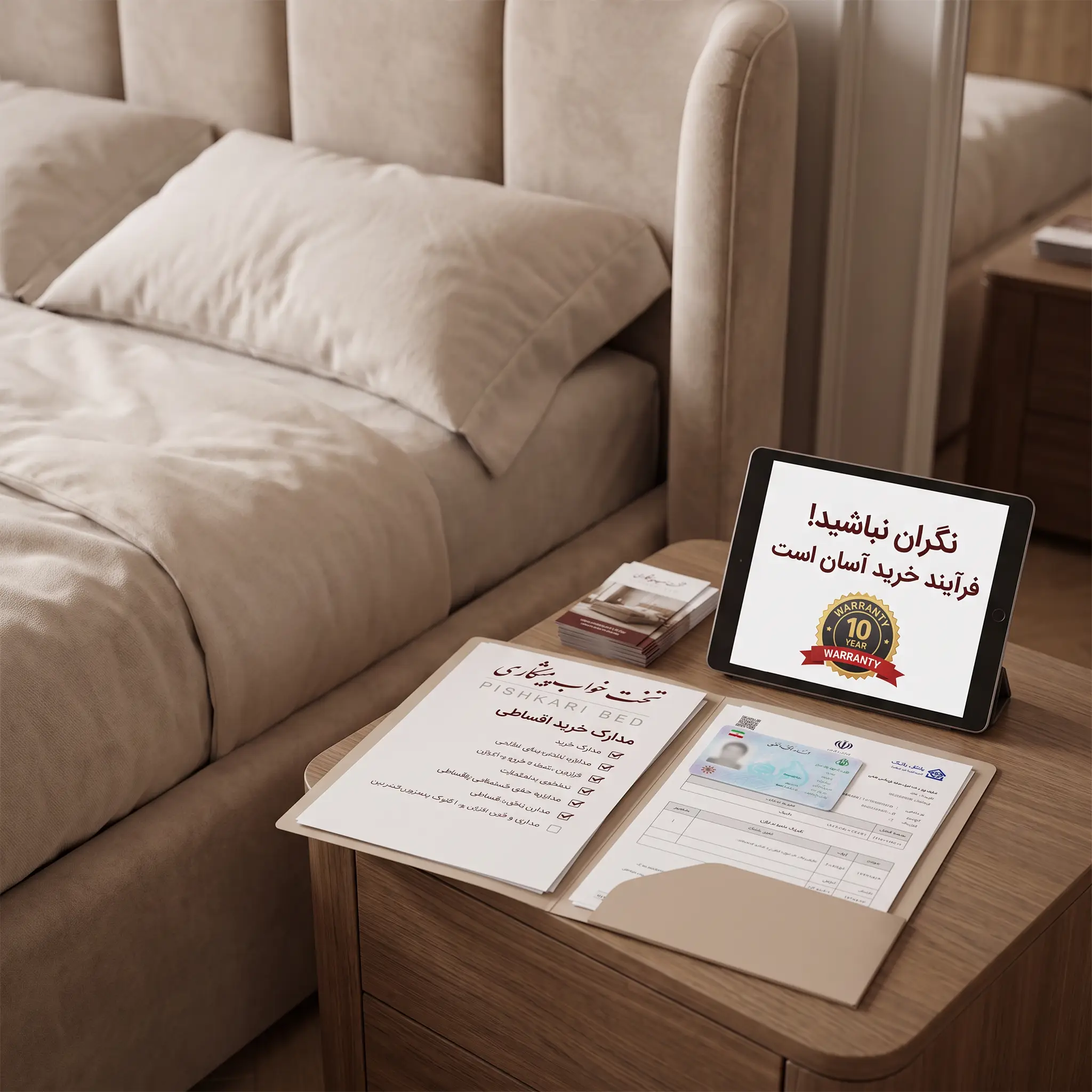 چه مدارکی برای خرید اقساطی لازم است؟